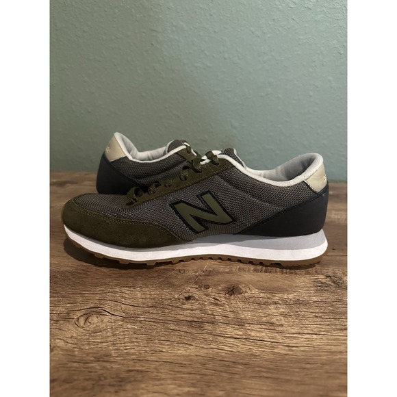 New Balance Men's 501 Classic Running Sneakers ML501JNB Olive Black Size 7 - Picture 3 of 10